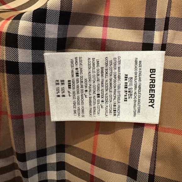 NWT Burberry Women's Chelsea Trench Coat size 8 - Picture 9 of 11